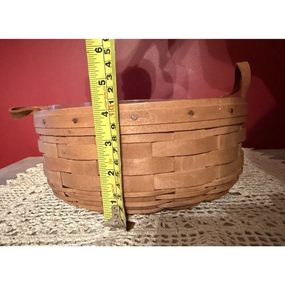 Longaberger round basket